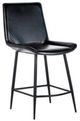 Nest Home Collections Gabriel Black/Gray Counter Stool-0