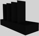 Vent-A-Hood® 60" Black Contemporary Wall Mounted Range Hood-5