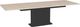 Amisco Customizable Lucarelli 108" Rectangular Extendable Table with 1" White Oak Veneer Top and 1 Leaf-1