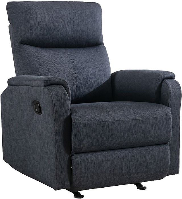 Mazin Furniture Adam Navy Rocker Recliner-0