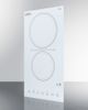 Summit® 12" White Electric Cooktop-3
