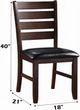 ACME Furniture Urbana Black/Cherry Side Chair-2