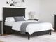 Modus Furniture Grace Raven Black California King Panel Bed-1