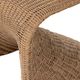 Four Hands Portia Vintage Natural Woven Outdoor Dining Chair-5