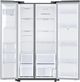 Samsung 21.5 Cu. Ft. Stainless Steel Counter Depth Side by Side Refrigerator-1