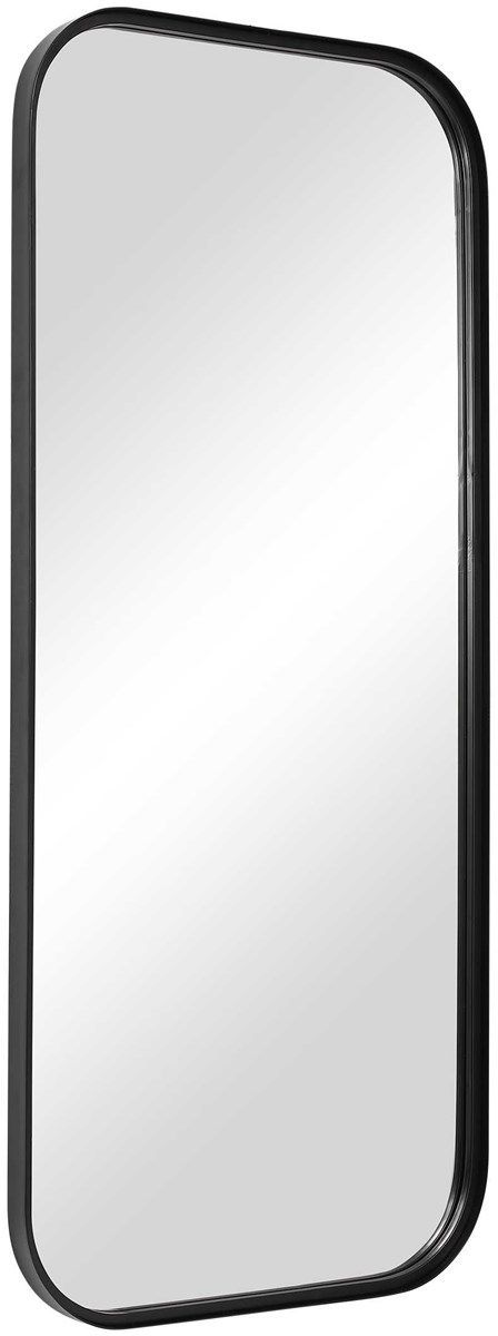 Uttermost® Concord Satin Black Tall Mirror-4