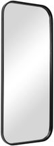 Uttermost® Concord Satin Black Tall Mirror-4