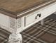 Signature Design by Ashley® Realyn White/Brown Office Desk-5