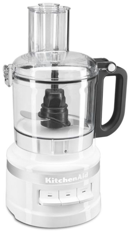 KitchenAid® 7 Cup White Food Processor-1