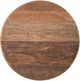 Jofran Inc. Reclamation Brown Small Round Cocktail Table-2