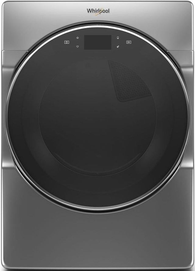 Whirlpool® 7.4 Cu. Ft. Chrome Shadow Front Load Electric Dryer