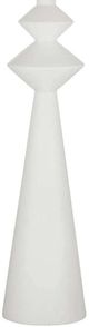 Bassett Mirror Binah Matte White Floor Lamp-2