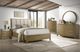 Coaster® Granada Beige/Natural Pine Queen Panel Bed -4