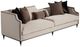 Michael Amini® La Francaise Black/Cafe Mansion Sofa-0