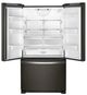 Whirlpool® 33" 22.1 Cu. Ft. Fingerprint Resistant Black Stainless Steel Freestanding French Door Refrigerator-1