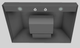 Vent-A-Hood® 30" Gunsmoke Wall Mounted Liner Insert-3