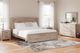 Signature Design by Ashley® Senniberg 5-Piece Light Brown/White King Panel Bed Set-4