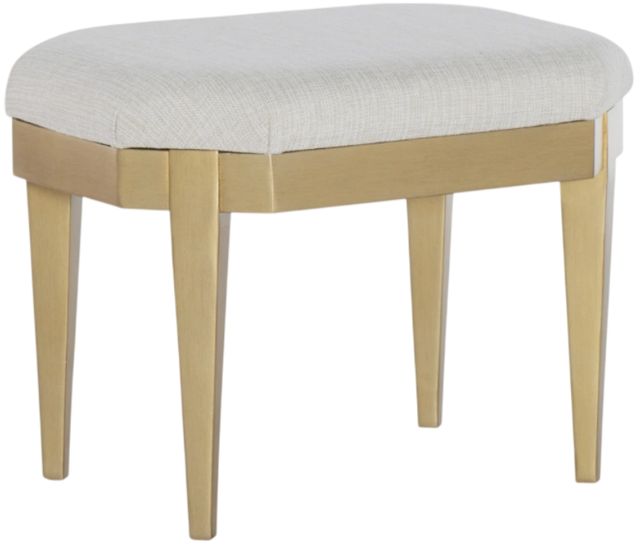 Legacy Kids Teen Chelsea by Rachael Ray Gold/White Vanity Stool-0