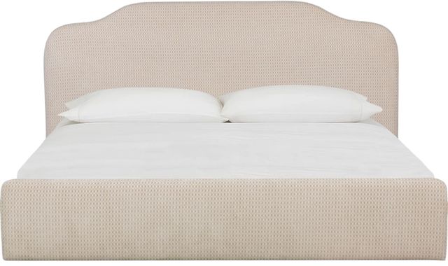 Modus Furniture Pasadena Cottage Cream Queen Upholstered Bed-2