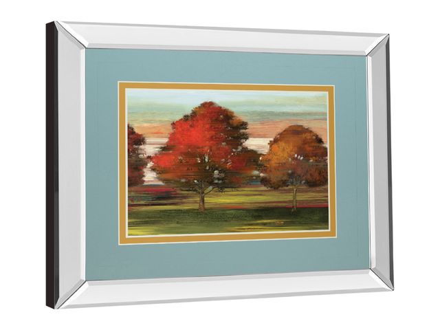 Classy Living Alison Pearce Tress In Motion Mirror Framed Wall Art-2