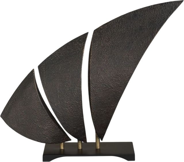 Uttermost® Wind Crest Dark Bronze Sculpture-0