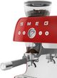 Smeg 50's Style Red Espresso Machine-4