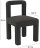 TOV Furniture Hazel Black Boucle Dining Chair-2
