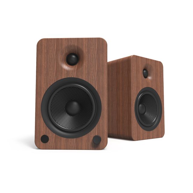Kanto YU6 Walnut Powered Speakers (Pair)-2