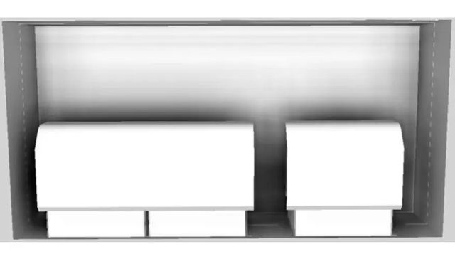 Vent-A-Hood® 42" White Contemporary Wall Mounted Range Hood-3