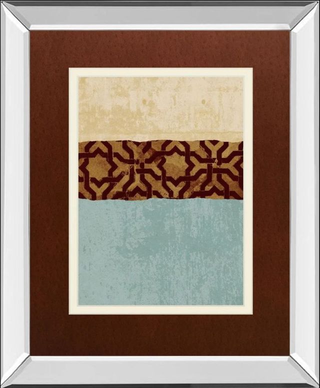 Classy Art Revealed II by Alonzo Saunders Mirror Framed Wall Art-0