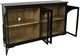 Jofran Inc. Archdale Black 4-Door Gothic Arch Accent Cabinet-3