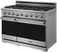 Thor Kitchen® X Series 48" Stainless Steel Freestanding Pro Style Gas Range-3