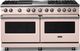 Viking® 5 Series 60" Blush Pro Style Dual Fuel (NG) Range with Polished Chrome Trim-0