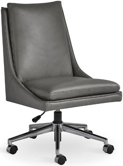 Bassett® Furniture Capron Light Grey Office Chair-0