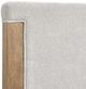 Magnussen Home® Plum Creek Elite Dove/Sierra Brown Upholstered Queen Panel Bed-3