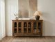 International Furniture Direct Brava Brown 6-Door Console-1