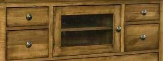 Durham Furniture Hudson Falls Aged Wheat Media Chest-2