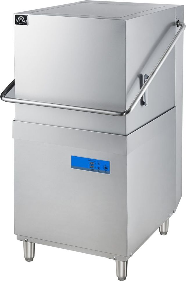 FORNO® 29" Stainless Steel Commercial Dishwasher -3