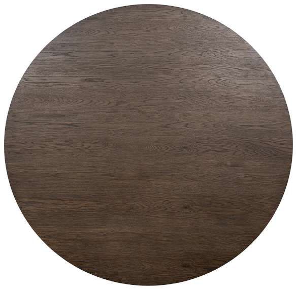 Classic Home Tiber Toasted Brown Round Dining Table-2