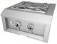 Hestan® 24" Stainless Steel Power Burner with Removable Drip Tray-0