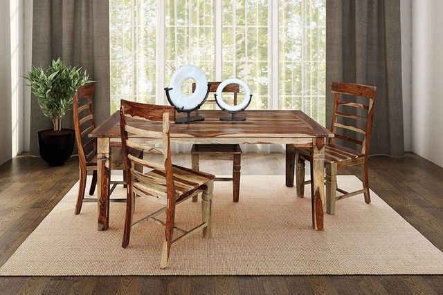 Porter International Designs Tahoe Natural Dining Side Chair-4