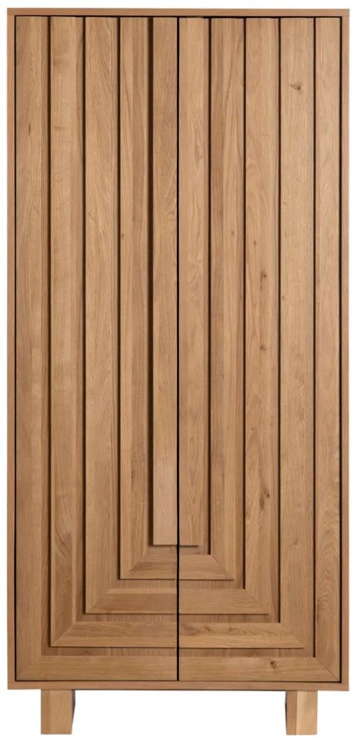 Crestview Collection Dylan Natural Shoe Cabinet-1