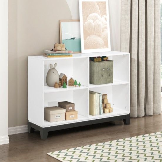 Homelegance® Garretson White Bookcase-3