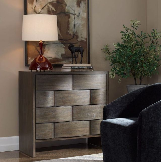 Uttermost® Lydon Brown 4-Drawer Chest-2