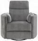 ACME Furniture Sagen Charcoal Manual Swivel Glider Recliner -3