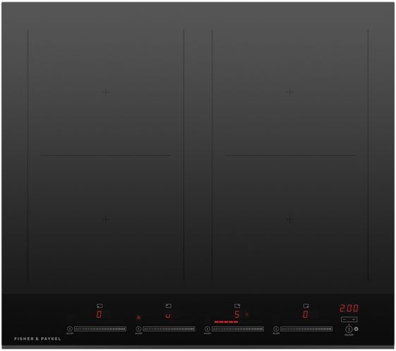 Fisher & Paykel Series 9 24" Black Glass Induction Cooktop-0