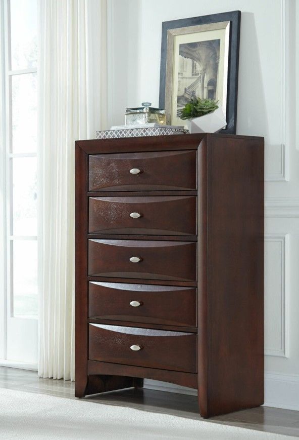 Global Furniture USA Linda Merlot Chest-2