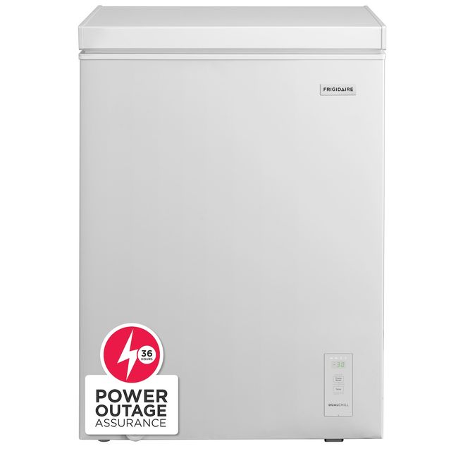 Frigidaire® 24" 5 Cu. Ft. White Garage Ready Chest Freezer-2