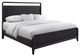 Bernards Elure 4-Piece Peppercorn Queen Open Panel Bedroom Set-1