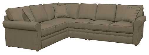 La-Z-Boy® Collins Driftwood Sectional with Custom Layout Options-0